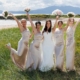 Wedding party on the beach at The Waterside Hotel & Spa in Ayrshire