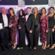 The SimpsInns team after receiving the Ayrshire Hospitality & Tourism Business of the Year award 2025.